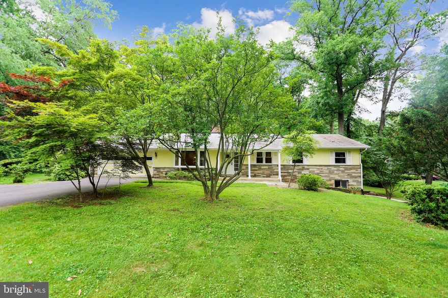 Please have all offers submitted by 10am Friday June 18th. Family owned for multiple generations, this ranch style home is seeking its next loving owner! You’ll find 4 bedrooms, 2 full baths, a recently fully updated kitchen with stainless steel appliances and granite countertops, a charming  wraparound fireplace in the living area, a separate dining area, office space, a sunroom with exposed brick and an overhead fan, basement with a huge built-in bar ready for entertaining, significant storage room in the unfinished laundry room with a rough-in for a half bath, and a large two car garage with storage space before you step outside to enjoy the sprawling yard, two outdoor patios and tons of space with mature plantings and trees. This is your opportunity to move into the sought after Granby Woods and create your perfect home! Chimney, fireplace and shed being sold as-is.