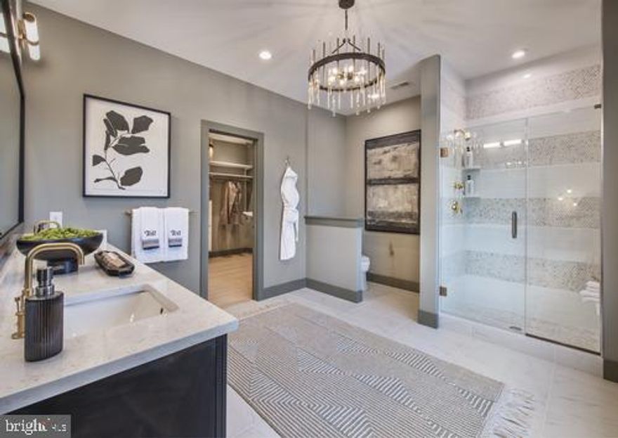 Welcome to Toll Brothers Doylestown Walk! Enter the Derby with its soaring two-story foyer that leads to a cozy expansive great room combined with a gourmet kitchen including large island and stainless steel appliances. A walk-in pantry lends itself to plenty of storage.. Enjoy the views from the spacious deck! Up the stairs, the more secluded loft allows for a variety of uses. The huge primary bedroom looks out to the woods and creek, providing a more private setting. Enjoy getting ready in the luxurious primary bath that connects to the enormous walk-in closet. Two additional bedrooms, one with a very large walk in closet completed by a full hall bath. Conveniently located on the second floor is the laundry room. The price is complete and includes all upgrades selected at our award-winning design studio.  Model photos are for representation only and may show upgrades not included. Please see sales person for all the details.