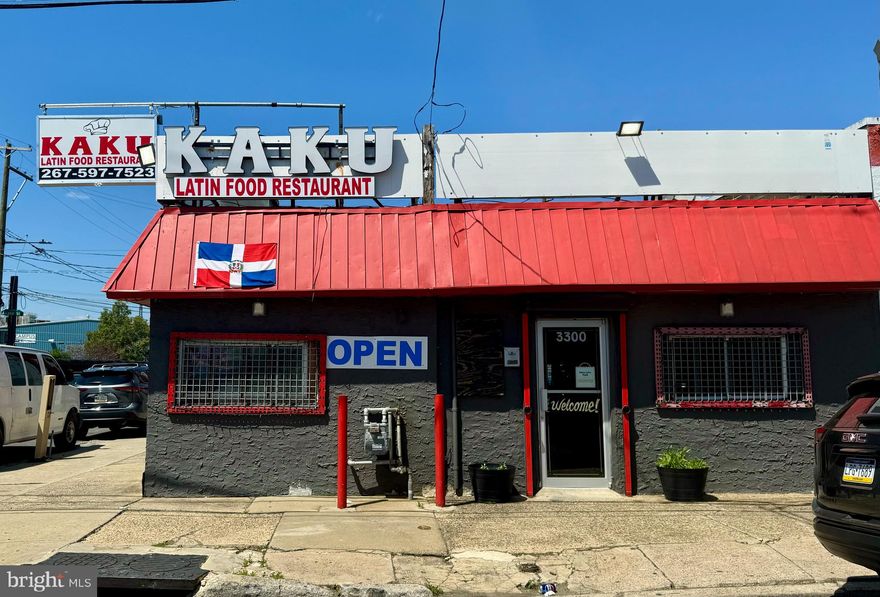 BACK ON THE MARKET AND IMPROVE PRICE FOR A QUICK SALE!!! CORNER PROPERTY WITH ICMX ZONING!!! If you ever dream with starting a restaurant business but don't know where to start, this could be the opportunity you have been waiting.   This sale includes the property and restaurant equipment such as freezers, refrigerators, stoves, food bar warmers and more.  Not looking for a restaurant, the zoning offer flexibility for an office space, house of worship, warehouses, distribution center just to mention a few.  Great location just a street down from Aramingo Avenue, across the Northeastern Hospital, a lot of traffic and very visible corner.  The property is commercial zoning with possibilities to build on top giving you more potential for your investment.  Property is offer as is, no repairs will be done by the Seller.  Buyer is responsible for permits and licenses required to operate as a restaurant.