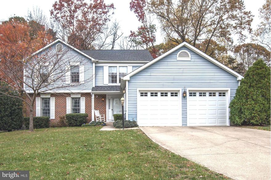 Classic Shipley's colonial ready for you to call home.  Very well maintained 4 bedroom, 2.5 bath with partially finished basement.New roof in 2010, new high efficiency HVAC in 2016, new carpet and paint throughout much of house in 2016.  Private yard backing wooded association property.  Right by the cul-de-sac, and just a couple minutes walk to the school and community pool.  POOL BOND CONVEYS!