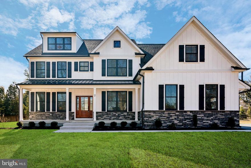 Who will be the lucky first owners of this stunning custom home?  This exquisite residence offers over 4,500 square feet of finished living space, nestled in a cul-de-sac, on a beautiful one-acre lot. From the moment you arrive, its curb appeal captivates, setting the tone for the elegance that awaits inside. Step onto the charming front porch, and make your way through the front door into a bright and welcoming foyer, where natural light pours in, highlighting the home’s impeccable craftsmanship. To the right, a formal dining room boasts custom wainscoting and a statement light fixture, creating the perfect ambiance for hosting unforgettable gatherings. To the left of the foyer, a versatile flex room with glass French doors offers endless possibilities—perfect as a home office, playroom, cozy den, or even a first-floor guest suite. Next to the flex space, you'll find a convenient half bathroom.  As you move deeper into the home, you’ll find the heart of the home—a spacious, open-concept living area that seamlessly blends the living room, informal dining area, and kitchen. The living room is anchored by a gas fireplace, adding warmth and ambiance. The kitchen is a chef’s dream, featuring custom white perimeter cabinets, white quartz countertops, and a farmhouse sink. The oversized island seats four and boasts black leathered countertops paired with custom white oak cabinetry. Completing this space is a high-end GE Café appliance package, including a 36” range. Just behind the kitchen, a huge walk-in pantry with a second refrigerator provides ample storage and prep space. Nearby, a butler’s pantry connects the kitchen to the living and dining areas, adding both function and charm. The mudroom offers convenient access to the oversized three-car garage, keeping daily life organized and clutter-free. A spacious covered deck extends seamlessly from the living area, creating the perfect indoor-outdoor flow. Whether you're hosting gatherings, enjoying a quiet morning coffee, or unwinding with a glass of wine in the evening, this space offers added comfort and versatility for relaxing or entertaining.  Upstairs, you'll find four generously sized bedrooms, each with custom closets. One bedroom features an en-suite full bath, while the second and third bedrooms share a Jack-and-Jill bathroom with dual sinks and a separate toilet and shower area for added privacy. The owner’s suite is a true retreat, showcasing a vaulted ceiling and a shiplap feature wall. The spa-like en-suite bathroom features a stand-up shower, separate soaking tub, a private water closet, and two huge linen closets. With more cabinetry and drawer space than most kitchens, storage will never be an issue. The expansive walk-in closet is divided into two sections—one of which is large enough to function as a small office or dressing area, while the other, complete with a window, makes for a perfect vanity space. For more added convenience, there is a large laundry room on the 2nd floor as well. The lower level offers both finished and unfinished spaces with high ceilings. The finished area includes a comfortable living space, a fifth bedroom, and another full bathroom, making it ideal for guests or extended family.

Just minutes from shopping, restaurants, nightlife, and scenic hiking trails, you'll never be short on things to do. The SEPTA train station is less than a mile away, and you’ll have easy access to Routes 309, 73, 76, 276, and 476, making commuting and travel a breeze. Located in Whitemarsh Township and part of the highly regarded Colonial School District, this home truly offers the best of suburban charm and urban accessibility.