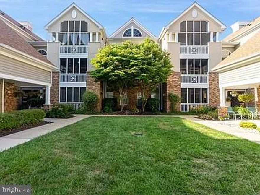 This seller MEANS BUSINESS!! The price reduction shows it.  Bring us an offer and make this no stairs required 2 bedroom condo your own oasis!!! Welcome to effortless living in this beautifully remodeled main-level condo in the sought-after English Country Manor! This turnkey 2-bedroom, 1-bath home offers the perfect blend of comfort and style—no stairs, no updates needed—just move right in! Step into a bright, open-concept layout featuring luxury wood plank flooring, fresh neutral paint, and a gorgeous kitchen with quartz countertops, stainless steel appliances, and custom cabinetry. The spacious primary bedroom includes a walk-in closet, while the second bedroom opens to a private screened-in patio—ideal for morning coffee or evening relaxation. Enjoy peace of mind with a brand-new HVAC system, in-unit laundry, and access to community amenities including a pool, fitness center, clubhouse, and scenic walking paths. Conveniently located near downtown Bel Air, shopping, dining, and commuter routes. This is the one you've been waiting for—schedule your tour today!