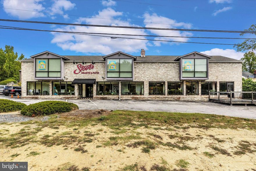 6905 Baltimore National Pike presents an exceptional commercial real estate opportunity, now available for sale at $2.25 million. This expansive property boasts over 16,800 square feet of space across three distinct buildings. The main storefront, currently utilized as a showroom, offers ample room for diverse retail or business purposes. Additionally, the warehouse facility features five convenient drive-in entrances and a loading dock, ensuring seamless logistics and storage solutions. With its strategic location providing easy access to Route 40 and various connecting roads, this property promises both visibility and accessibility for businesses seeking a prime commercial space in a high-traffic area.