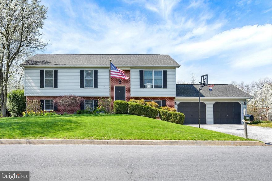 Welcome to this beautifully maintained and recently renovated bi-level home, where comfort meets thoughtful updates throughout. Freshly painted walls create a bright, inviting atmosphere, while the updated kitchen features brand-new countertops, stylish lighting, a new sink and garbage disposal, and a spacious island—perfect for everyday meals or entertaining. A newly added buffet offers the ideal space for a coffee bar or extra serving area, complemented by sleek stainless steel appliances.
The primary suite includes a renovated bath, providing a fresh, modern retreat. A large laundry/mudroom with garage access adds everyday convenience, along with ample storage throughout the home.
Step outside to a backyard designed for making memories—featuring a brand-new BBQ pergola, newly installed brick patio, and a spacious fenced yard perfect for pets or play. The current owners have even enjoyed raising chickens, adding a charming touch of country living.
Located in a small suburban neighborhood tucked into the countryside, this home offers access to a neighborhood dog park and is within a mile of river access for fishing or kayaking—all while being conveniently close to York and Harrisburg.
Lovingly cared for and move-in ready, this home blends updates, functionality, and lifestyle.