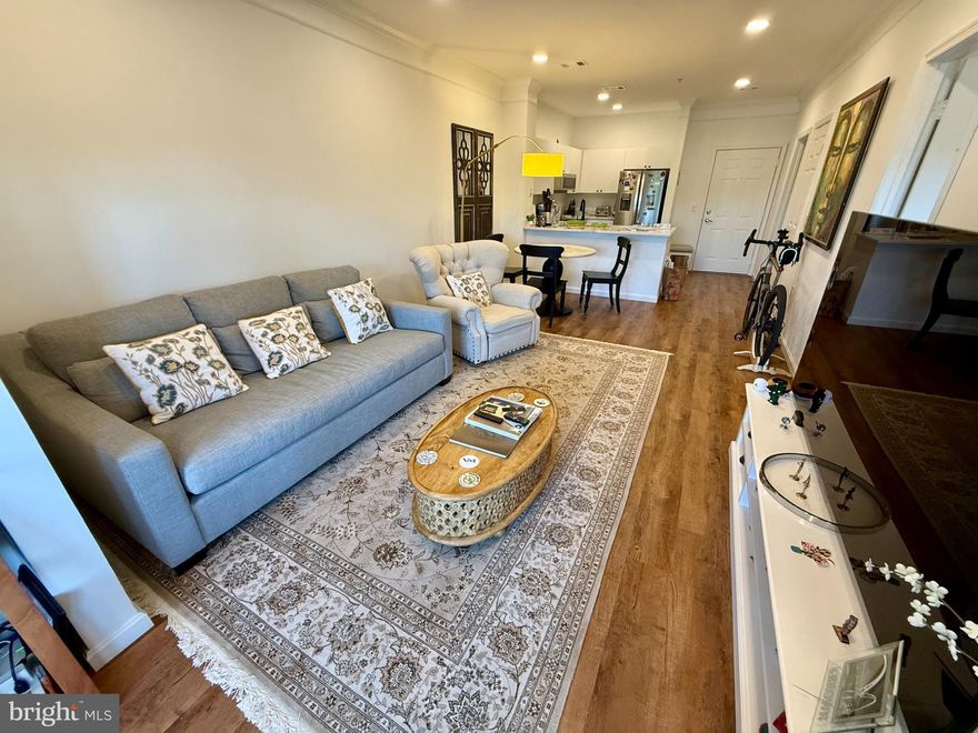 Completely Renovated Top-Floor 1BR + Den Condo | Steps to Mosaic District & Metro:

Welcome to Unit 1406 at High Pointe at Jefferson Park — a fully renovated, top-floor gem where no expense was spared. Every surface has been thoughtfully upgraded with premium finishes throughout: brand-new LVP flooring, a fully renovated kitchen, all-new lighting and fixtures, updated electrical outlets and light switches, and fresh neutral paint from top to bottom. The standout mechanical upgrade is the new dual-function water heater/HVAC heating system, delivering peace of mind on the home's highest-cost item to ensure no deferred maintenance for the incoming owner. The unit also includes 2 RESERVED PARKING spaces (1 surface level, 1 garage parking)!

As a top-floor unit with elevator access, enjoy privacy, elevated views, and the quiet that only the 4th floor delivers. The open floor plan flows seamlessly from a stunning new kitchen to a light-filled living and dining area. The primary bedroom features a large walk-in closet as well as french doors that open up to a private balcony. In-unit full-size washer/dryer, secured building access, and elevator service complete the picture.

Community amenities: resort-style outdoor pool, fitness center, clubhouse, dog park, walking trails, and picnic areas. Condo fee covers water, sewer, trash, pool & gym. Located 1.3 miles to Dunn Loring-Merrifield Metro (Orange/Silver Line), < 1 mile to the Mosaic District, 1.1 miles to Inova Fairfax Hospital, and instant access to I-495, I-66, US-50, and Rt-29. This is turn-key, move-in-ready living at its finest!