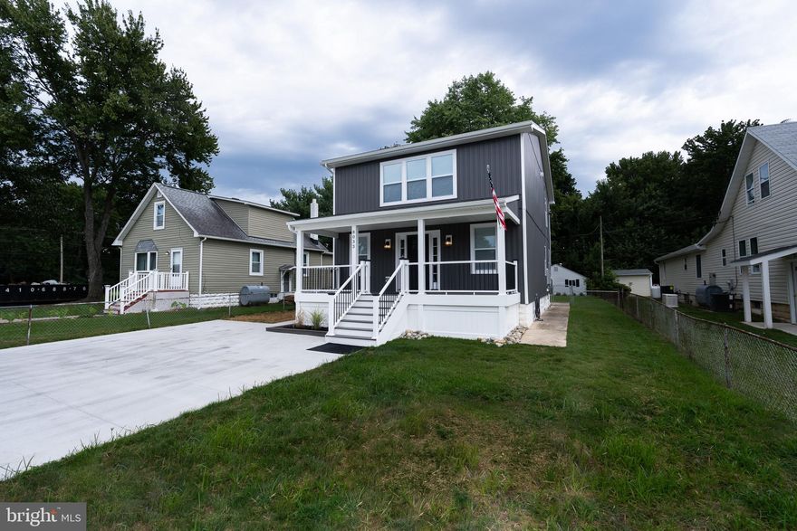 Be the first to live in this stunning newly renovated home in Sparrows Point! This home offers 4 bedrooms, 3.5 bathrooms, and a detached 2-car garage. Enjoy high-end finishes throughout, including hardwood floors, granite countertops, and stainless steel appliances. The primary bedroom features a walk-in closet and an en-suite bathroom. The upper level consists of 3 bedrooms and a possible 4th bedroom in the basement. The yard space is perfect for entertaining family and friends this summer!
Sparrows Point is located near several parks and natural areas, including North Point State Park and Dundee Creek Marina. These areas provide opportunities for hiking, biking, and other outdoor activities.
Sparrows Point is located near the Chesapeake Bay and the Patapsco River, providing residents with easy access to boating, fishing, and other water-based activities.

*** DECK shown on drawings is NOT included in the sales price. It can be negotiated ***