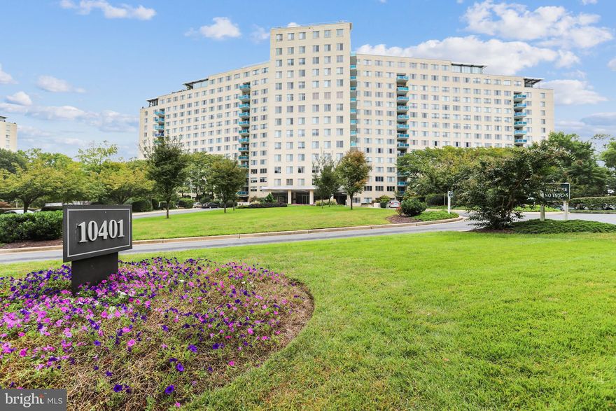 GORGEOUS  2 bedroom apartment overlooking Grosvenor Park! 1,135 sf of living space with lots of storage. Move-in condition. Area Rugs, some wall shelving and furniture provided at tenant's option. The community features award-winning Grosvenor Market with groceries, beer, wine and Deli/butcher. Enjoy a concert at Strathmore Hall or ride the metro downtown to catch a show or game. Go for run in the 50 acre green space behind the building or enjoy a game of tennis, swim in the pool, or hit the gym. Building amenities include 24/7 reception and package and Dry Clean Valet, Security, and on-site Laundry Facility. Rent includes all utilities, parking, and Comcast XFinity Grosvenor Park III is a smoke-free community.