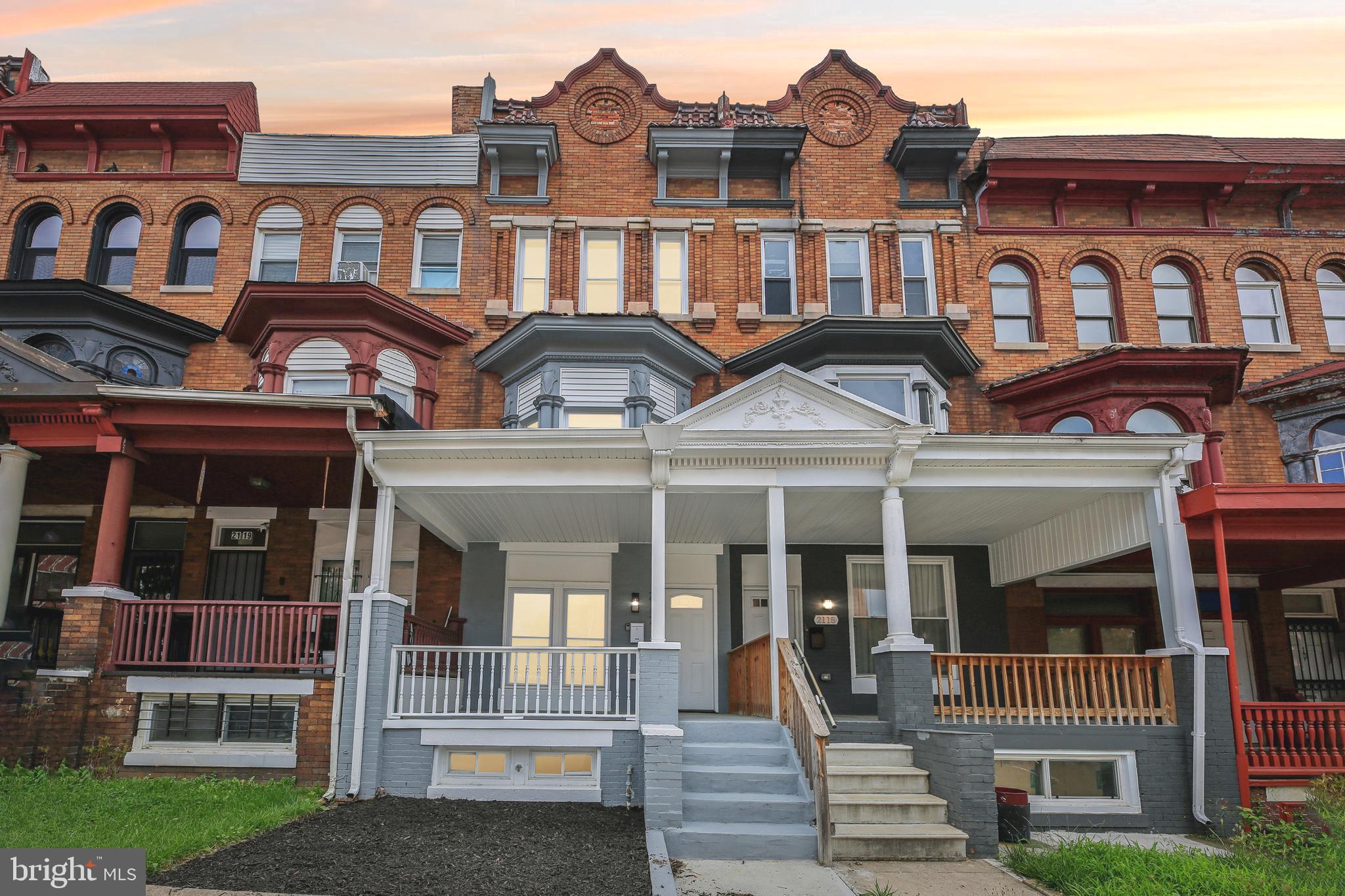 Qualifies for 0% Down. Fully Renovated 4-Level Rowhome with 5 Bedrooms, 5.5 Baths, Parking Pad, Big Yard, and High-End Kitchen — Minutes to Downtown, Inner Harbor, Stadiums, Hospitals, and Universities.
Move right into this completely renovated 4-level rowhome offering 5 bedrooms, 5 full bathrooms, plus a powder room. Everything is brand new, combining space, style, and modern city living.
The open main level features a striking accent wall with electric fireplace and a high-end kitchen with stainless steel appliances, gas range, quartz countertops, and a large island. From the kitchen, step out to a spacious deck and big backyard, perfect for entertaining.
The fully finished basement includes a full bath and walk-out access to the private parking pad, and can also serve as a home office, guest suite, or gym. Upstairs, five bright bedrooms and updated bathrooms provide comfort and flexibility, including a primary suite with bay windows.
Additional highlights include high ceilings, abundant natural light, two water heaters, two HVAC systems for efficiency, and a one-year home warranty.
Located just minutes from downtown Baltimore, the Inner Harbor, Camden Yards, M&T Bank Stadium, Johns Hopkins Hospital, University of Maryland Medical Center, and nearby universities, this home offers unmatched convenience to the city’s top destinations, employers, and amenities.
With 5 bedrooms, 5.5 baths, private parking, large yard, high-end finishes, and potential for 0% down financing, this is a rare opportunity. Schedule your showing today.