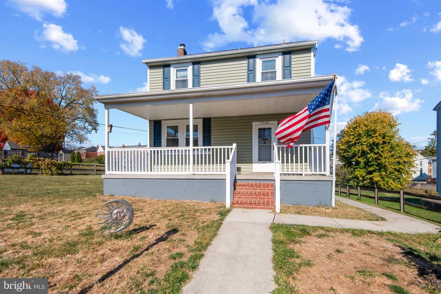 Charming Colonial residence offering 3 bedrooms, 2 bathrooms, and 1,747 finished square feet in welcoming Halethorpe Heights. Rich with charm and timeless appeal, this home is freshly-painted throughout, and features hardwood floors throughout the traditional main level. Step into the welcoming foyer, which opens to a living room accented by a built-in corner shelf—perfect for displaying books or décor. An arched doorway leads to the formal dining room, which connects to the kitchen through a breakfast bar, creating a warm and functional flow for gatherings. The eat-in kitchen combines style and practicality with a stone subway tile backsplash, rich cabinetry, ample counter space along new quartz countertops, stainless steel appliances (pending installation), and sliding door access to the deck, ideal for enjoying morning coffee or dining al fresco.

Upstairs, you’ll find three spacious bedrooms, each offering generous closet space, along with a beautifully appointed full bathroom and a conveniently located stacked laundry area. The walkout lower level expands the living space with a recreation room, a second kitchen, a full bathroom, and an additional bedroom, making it an excellent option for guests, an in-law suite, or extended living. Outdoor living is equally inviting, featuring a spacious front porch, a rear deck with a covered patio below, and a large fenced yard with a storage shed. Plus, a huge detached 2-car garage!