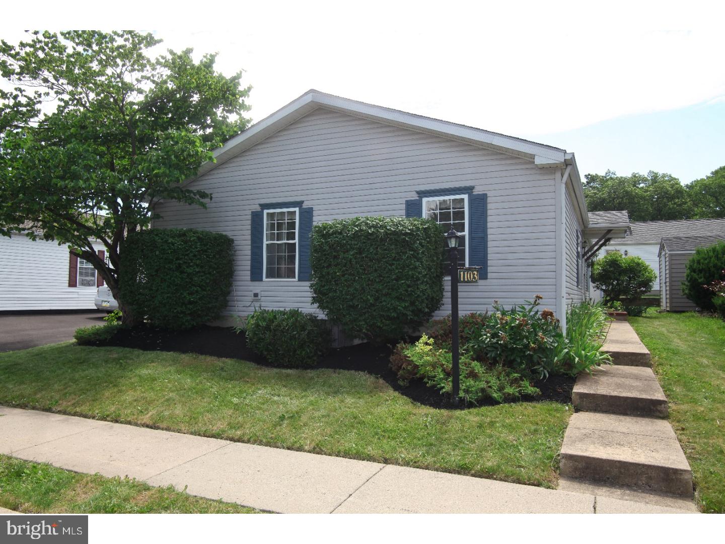 Priced for a tremendous home value in much sought after Gwynedd Woods 55+ community. No lot fees! Amply-sized, well sunlit rooms all with a neutral color scheme. Vaulted ceilings, lots of windows plus skylight and desk area in kitchen is sure to appeal to many home buyers. Community provides a club house for residents use. Private rear yard offers deck for outdoor enjoyment and entertaining. Laundry room and outdoor shed provides additional space for storage.
