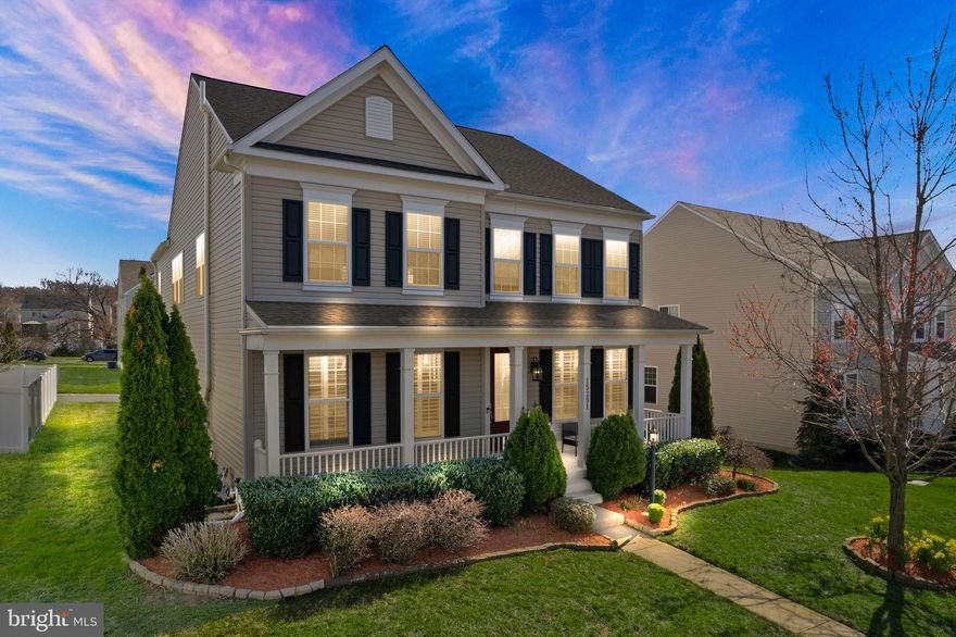 Gorgeous Single Family home located in the very sought after Hope Hill Crossing! This home has all the space you have been looking for from the formal living room that would make a great office; to the huge formal dining room with large windows that offer plenty of natural light. This home has a gourmet kitchen with granite countertops, custom backsplash, double ovens, huge island and stainless steel appliances . The eat in kitchen opens up to the family room with gas fireplace! Bonus, the main level of the home features gorgeous plantation shutters!  Travel upstairs to the amazing primary suite with gigantic walk in closet and an attached primary bath. The upper level also consists of 3 spacious secondary bedrooms and another full bath. The basement of this home features a large theater room,  amazing 5th bedroom, full bathroom and storage space.  Enjoy the fully fenced in yard while grilling on your back deck.  The roof was just replaced in 2022.  The location can't be beat with access to multiple commuter routes! Assumable VA loan at 2.87%. Call for details!