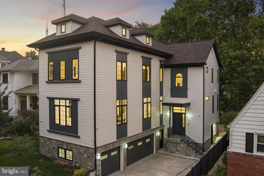 LOOK NO FURTHER!  THIS IS IT!!NEWLY PRICED!!!!!
Discover modern elegance at 3819 Albemarle Street NW, Washington, DC. This stunning property offers over 6,350 square feet of sophisticated living space, perfectly blending innovative design with contemporary flair. The elevator, which accesses all four levels, makes this home ideal for multi-generational living!

Upon entering, the grand foyer leads to expansive living and dining areas that promise a grand setting for gatherings. The gourmet kitchen, equipped with an extended island and a butler's pantry, is a culinary enthusiast's dream. Enjoy cozy moments by the fireplace in the family room or retreat to the refined library for some quiet time.

The home boasts six opulent en-suite bedrooms and an additional three powder rooms, providing ample privacy and comfort for family and guests alike. The primary suite serves as a serene sanctuary, while the solarium offers tranquility with breathtaking views from the rooftop deck.

This residence is equipped with top-tier amenities, including three-zoned central air conditioning, two sets of washer and dryer facilities, a generously sized lower level, and built-in garage for three vehicles + EV charger. Situated within walking distance to the METRO and various shopping venues, the location offers a dynamic lifestyle with convenient proximity to Ft. Reno Park and the local library.

Embrace the luxury and comfort this prime location has to offer. Please note, the elevator is currently deactivated and should not be used. Don't miss the opportunity to make this extraordinary home yours today!