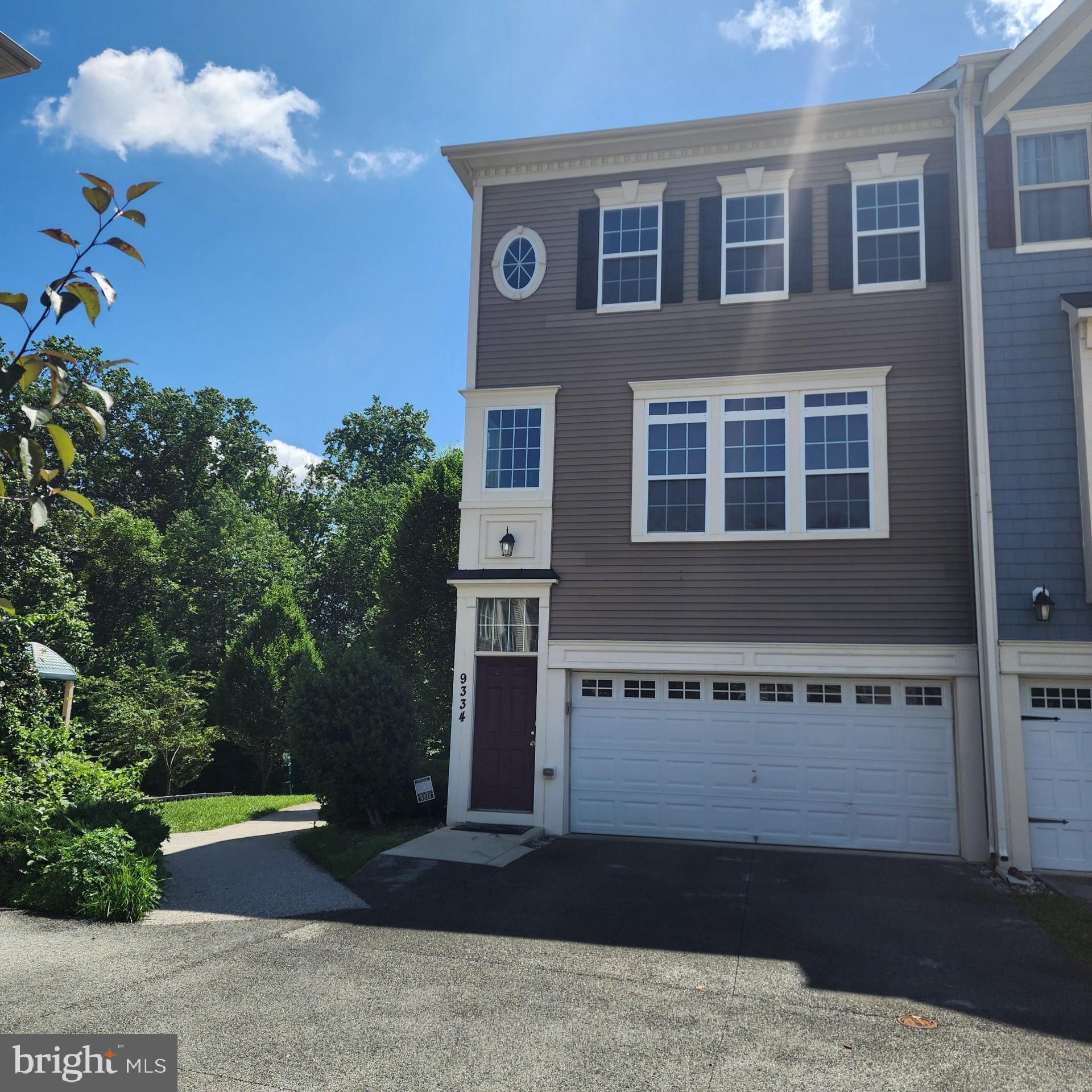 Price adjustment made ! !...Spacious end of group townhome with plenty of natural light. Home features 3 bedrooms, 2 full bathrooms and 2 half baths. Vaulted Ceilings in bedrooms. Hardwood Flooring throughout main level, Tile, Granite Countertops, Stainless Steel Appliances, an oversized island with breakfast bar, an exterior deck overlooking trees, and a large 2 Car Garage. This location is fantastic with easy commuting routes to shops, restaurants and entertainment. Community offers walking trails and a playground. Minimum credit score of 700 required. LB Application and Lease. Agents, please contact Listing agent for an application. As much as we love them...sorry...as much as we love them...NO PETS