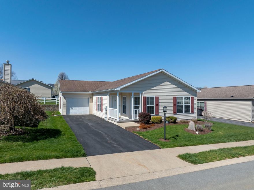 OPEN HOUSE - Thursday, April 23rd, 4:30 - 6:00 PM.  Welcome to 210 Fultons Run Road, located in the sought-after Nittany Glen community of State College. This sunny home has been well kept by its original owner, including a recently replaced HVAC system and is ready for you to make it your own! The floorplan features 2 bedrooms and a nicely sized office, along with an eat-in kitchen, dining room, additional full bath and comfortable living area. The primary suite includes a large walk in closet and spacious bath with double bowl vanity. The sunlit kitchen is perfect for everyday cooking and entertaining, complete with a central island. Just beyond the laundry room you’ll find an extended one-car garage with extra storage space. Enjoy the association-maintained grounds and access to the clubhouse, exercise room, and in-ground outdoor pool area! All this and more, moments to Penn State University and the shopping and dining along North Atherton Street. Schedule your private tour today!