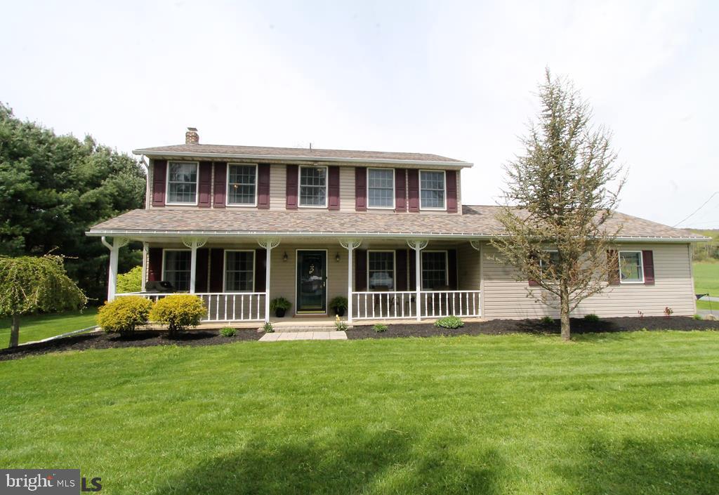 There is so much to love about this charming country home. Nestled on 1 acre in Spring Mills, this 4 bedroom, 2.5 bath home is one not to miss. The open living floor plan and large back deck are perfect for entertaining your family and friends. The backyard is expansive starting with the large back deck, a shed, 2 fire pits and room to roam. Inside highlights include a beautiful kitchen with center island, family room, half bath and lovely dining room. Upstairs find an updated guest bath, 3 bedrooms, a large master bedroom with walk-in closet and large private full bath. Other highlights include new basement dehumidifier, new garage doors, newer roof (2016), SmartKey door locks, and beautiful landscaping.