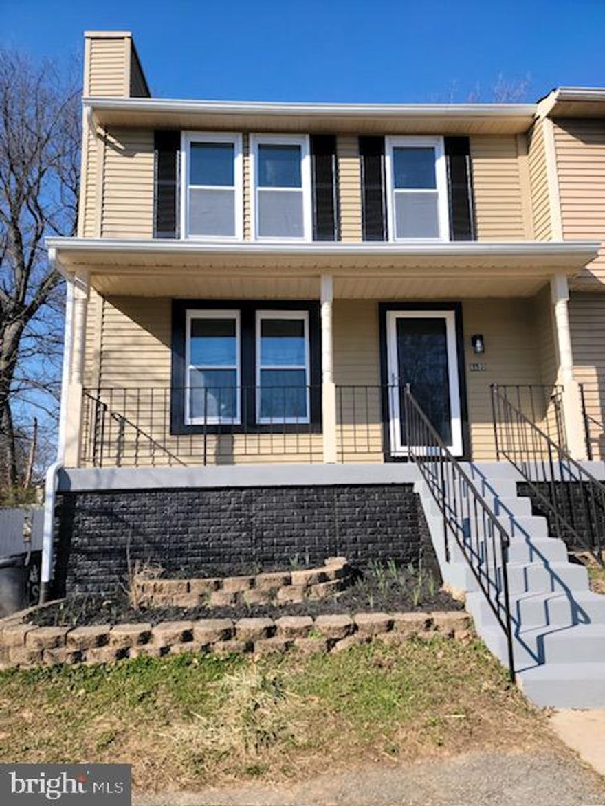 BACK ON THE MARKET, BUYERS DID NOT PERFORM! Price Improvement.  Location is minutes from bus route, subway, beltway, and DC.  This stunning semi-detached home eagerly awaits its new owner. As you arrive, take advantage of the two-car driveway, which requires no permit and enjoy the absence of HOA fees. The seller has left no stone unturned, meticulously updating the property from the top floor to the basement, making it move-in ready.
Enter through the front door into a cozy living room, complete with a fireplace, perfect for relaxing winter nights. The dining area is straight ahead, leading to the beautifully renovated kitchen, boasting brand new appliances, cabinets, lighting, flooring, a big pantry, and stunning quartz countertops with matching backsplash. The brand new sliding door brings in natural light and leads to a large deck overlooking the backyard, perfect for entertaining or quiet moments of relaxation.
The first floor also features an elegantly upgraded powder room. Journey upstairs to find the owner's bedrooms, each equipped with a ceiling light and fan combination, individual private full bathrooms, and walk-in closets. The simplicity and elegance of the bathrooms allow the new owner to decorate to their heart's content.
But wait, there's more! Head down to the basement, and you'll find an additional bedroom, a full bathroom, and plenty of storage space. The basement features an enclosed storage area under the stairway, a hallway leading to a quaint reading or relaxing area, and a laundry area equipped with brand new washer and dryer. Walk up access to the backyard is a bonus. 
In addition to the home's newness, the owner has replaced all windows, HVAC, light fixtures, and flooring throughout. This home has everything you need to fully enjoy every floor, from top to bottom, and every corner, from the front porch to the rear deck and yard.
Get ready to receive the keys when you Close on this dream home! Seller prefers Home First Title. SOLD AS-IS.