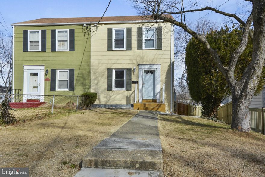 Refinished Hardwood Floors, Stainless Steel Appliances, Gas Stove,  Newer Dishwasher and Under Cabinet Task Lighting.  Updated Bathroom,  Updated Windows, NEW Heating and Air Conditioning System, Rare Walk Out Basement, Large Finished Lower Level with Full Size Windows.  Separate Laundry Room with Newer Washer/Dryer with Laundry Sink.  Southern Exposure/Lots of Sunlight.  Attic Storage with Pull Down Stairs. Spacious Deck and  Fenced Backyard.  1 Block to the Metro.  1 Metro stop to Hoffman Theater,  Restaurants and New Wegmans (under construction), 2 stops to Old Town & 4 stops to the Airport. Pedestrian Path to Hoffman Center & PTO.  Take the Pedestrian Bridge to Old Town, National Harbor and MGM.  Easy Access to 95/495.