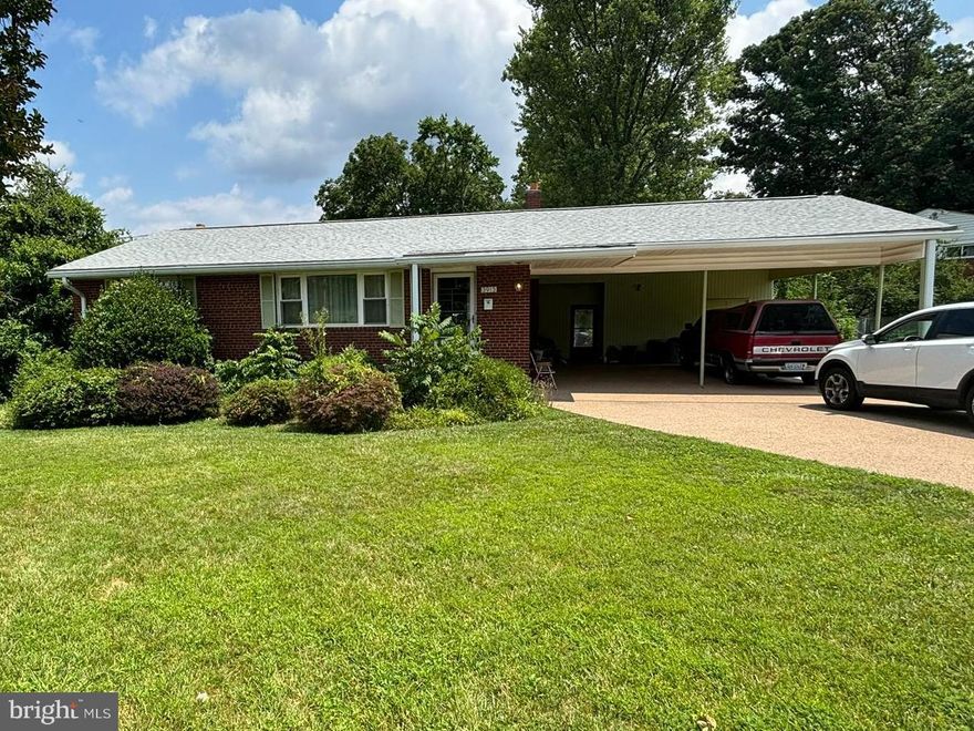 This 3-bedroom, 2-bathroom ranch/rambler sits on a beautiful corner lot in the highly sought-after Fairfax City area. The home offers a fantastic opportunity for customization and renovation, making it perfect for those looking to create their dream space. While it requires major rehab, the potential is undeniable. Don’t miss your chance to own a property in this prime location and transform it into your ideal home.  HOME IS BEING SOLD AS-IS - REHAB NEEDED