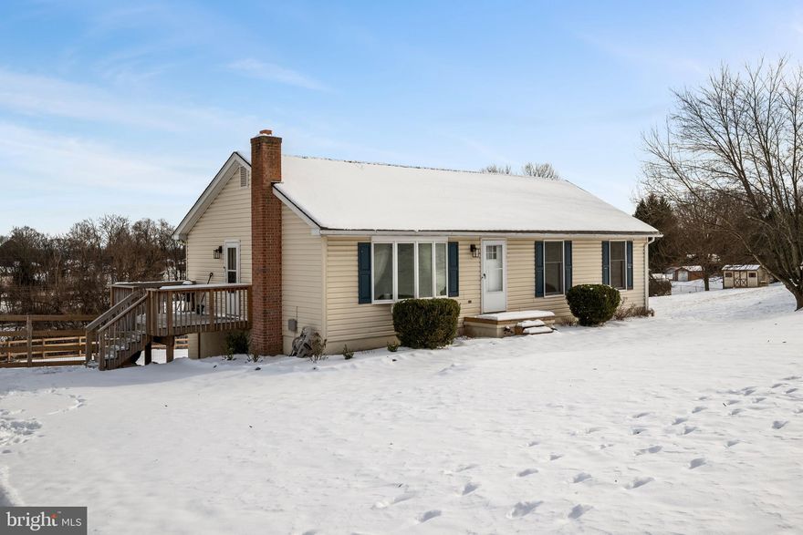 Looking for a sweet little homestead?  Here you go... Nearly an acre with No HOA , absolutely charming 3 bedroom home currently 1 bath with a full rough in for a bath in the basement, finish the basement for an additional 1144 sq ft.  SO many recent renovations, newly fenced back yard, new roof, renovated kitchen with granite and new appliances, New HVAC.  (there is also a wood burning stove in the basement for the extra chilly days of winter. Wood stove was not used by current owner, as-is.  )