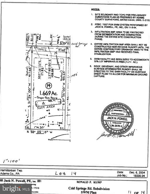 Lot #14 COLD SPRINGS RD