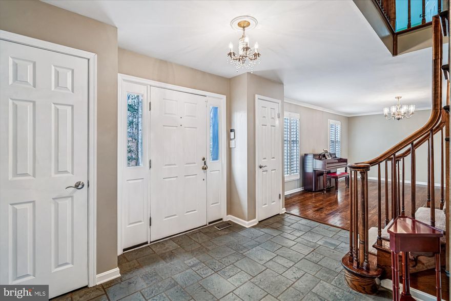 Now is the time to get back to house hunting, make sure this one is on your list.
Tucked away in a peaceful setting yet just minutes from major roads, shopping, dining, and all that Annapolis has to offer, this beautifully maintained home perfectly blends comfort and convenience.
Featuring 4 bedrooms and 2.5 baths, this home offers gorgeous hardwood floors throughout and an open kitchen–family room combination—perfect for entertaining. The family room includes a wood-burning fireplace and a wall of custom built-in shelves and cabinets, adding both warmth and functionality.
Step out from the kitchen onto a spacious multi-level deck overlooking the in-ground pool and private backyard—a true outdoor oasis.
A convenient office space connects to the garage, offering an ideal spot for remote work or study.
Upstairs, you’ll find a stunning primary suite complete with a luxurious master bath, wood burning fireplace and walk-in closets featuring custom cabinets, drawers, and shelving. Three additional bedrooms—two with walk-in closets provide ample space for family and guests. The basement is unfinished with tons of potential for a rec room etc. and has a walkout to the backyard.