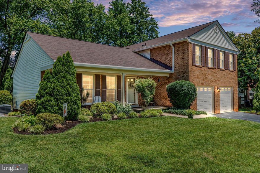 Beautiful 4 bedroom 2.5 bathroom home located in sought after Burke Centre! This home features a spacious living room that is perfect for entertaining. The kitchen is equipped with granite countertops, stainless steel appliances, and an eat in kitchen area. As you walk down into your family room you are greeted by the gorgeous wood burning fireplace and a wet bar conveniently located for any of your entertaining needs. The sliding door walks out to an immaculate fenced in backyard that features a large patio, fire pit area, and storage shed. As you walk upstairs you will enter the spacious primary bedroom and bathroom. The upper level also features 3 other bedrooms and a renovated full bathroom. Recent upgrades include a new Carrier A/C unit (2021), garage doors (2018), roof (2016), and more! Close proximity to major commuter routes. Come check it out!