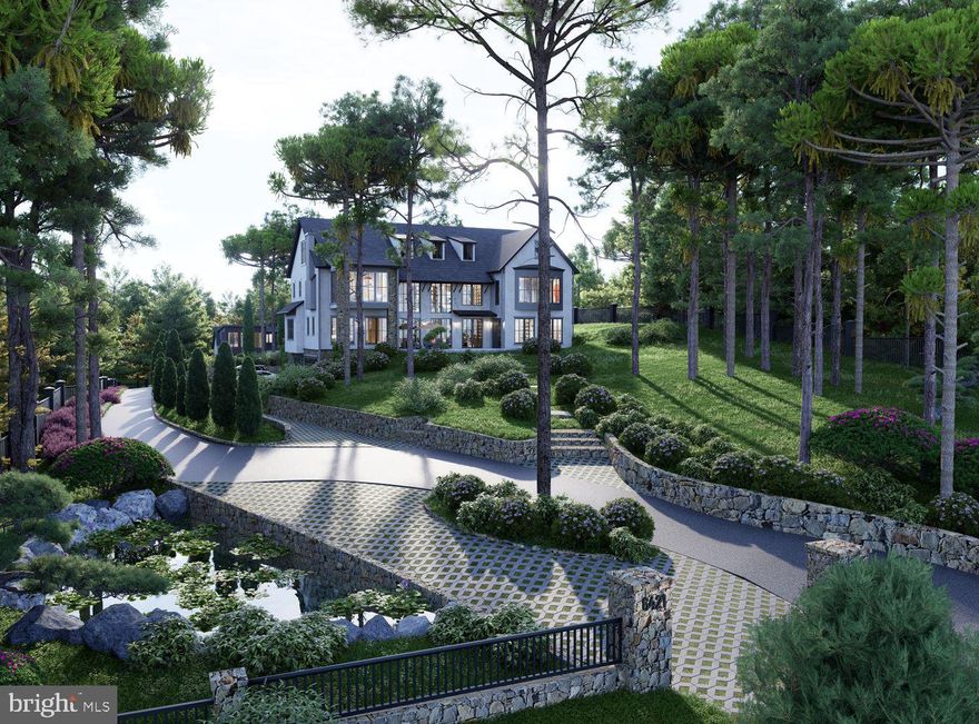 Just minutes from downtown Bethesda and backing to a peaceful nature preserve, Bradley Reserve offers a seamless blend of contemporary elegance and everyday comfort. Thoughtfully designed with meticulous attention to detail, this exceptional residence embodies modern sophistication in a serene, natural setting. From the moment you enter, the double-height foyer and open-concept main level create a grand yet inviting atmosphere. Formal living and dining areas flow effortlessly into a sun-drenched, southern-facing front porch—separated by a striking glass wall—creating a light-filled, airy ambiance. At the rear, the kitchen, family room, and breakfast area open to a private patio through folding glass doors, revealing an entertainer’s dream: an outdoor kitchen, grilling station, and a waterfall-edge pool crafted for both relaxation and entertaining. Upstairs, three spacious bedrooms each feature ensuite baths, including a luxurious primary suite complete with a cozy fireplace, bay window sitting area, spa-inspired bath, and dual walk-in closets. The top level offers two additional bedrooms, a full bath, and a versatile lounge—perfect for guests, teens, or extended family—accessible via a sweeping staircase or private elevator. The fully finished lower level is designed for wellness and leisure, featuring a large entertainment room, gym, full bath with sauna, workshop, wine cellar, and an optional safe room. Equipped with a multi-zone smart home system, Bradley Reserve integrates smart locks, Sonos sound, security cameras, outdoor lighting, HVAC, and high-end appliances—all easily controlled from your smartphone. Energy-efficient systems enhance the home’s thoughtful, high-performance design. Situated within one of the nation’s top school districts and offering quick access to Bethesda, Chevy Chase, Washington, D.C., and key commuter routes, Bradley Reserve is a rare offering that perfectly balances luxury, privacy, and convenience.