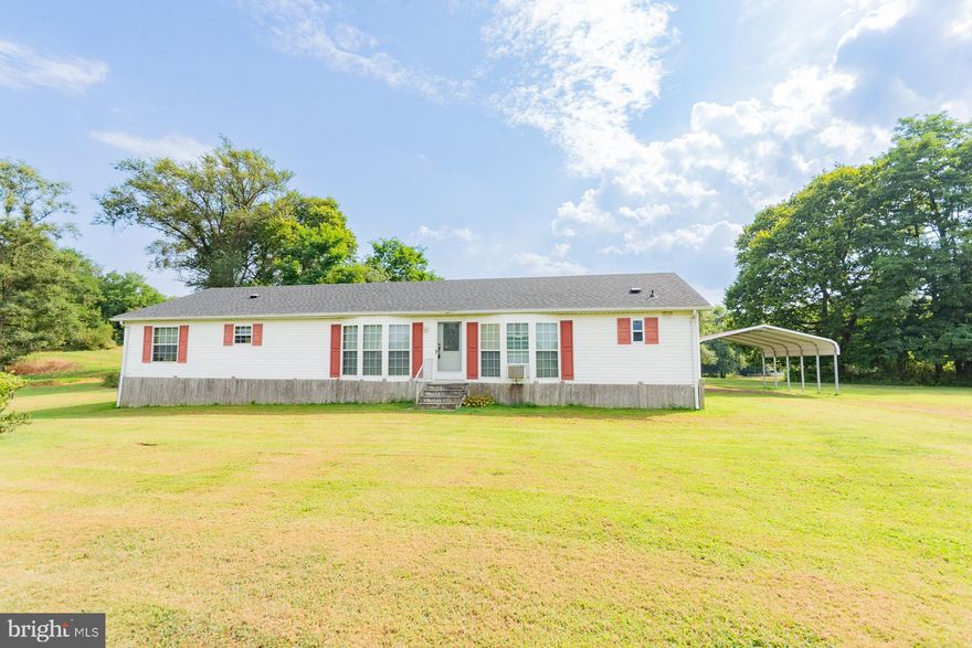 Nice one level living in a country atmosphere conveniently located close to everything. This home features 3 bedrooms and 3 baths. A family room with a wood stove and a separate living room with a gas fireplace. Country style kitchen and separate dining area. A large laundry room completes the inside. Outside there is a 50 x 30 garage/workshop with electric and room for 9 vehicles. There is also a two car carport. This home has everything . A Must See!