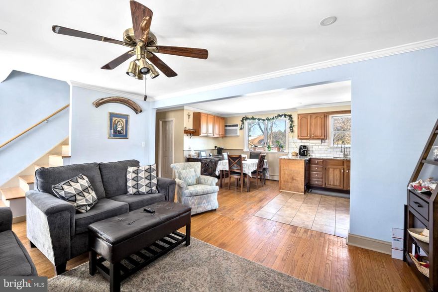 FALL IN LOVE  with this beautifully well-maintained cape cod that offers spacious 4-bedrooms, with 3 baths that are filled with natural light and welcoming charm. As you enter the home, you’re greeted with natural hard wood flooring to an inviting living area that features a cozy wood-burning fireplace with insert, perfect for relaxation. The kitchen offers new countertops which create an inviting kitchen space, making cooking and entertaining enjoyable. On the main floor, there is a flexible 2 bedroom layout providing comfort and accessibility for your guest or a loved one. The upper level has a primary bedroom with an ensuite with an additional 4th bedroomn and ample closet space. The bathrooms offer tasty upgrades, adding both style and functionality. It has a fully finished basement that provides flexible living space and can be used as an additional bedroom or recreational room, and for additional storage space with complete Bilko doors for convenience. Step outside onto the side deck and enjoy the semi-inground pool, ideal for summer entertainment with a generaous size yard with a shed that  has plenty of room to neatly store tools, equipment, and your seasonal items. Also, the property includes a well-maintained chicken coop, ideal for backyard poultry or hobby farming. Come see this bright and airy home that offers comfort, space, and versatility both inside and out and make your offer today.