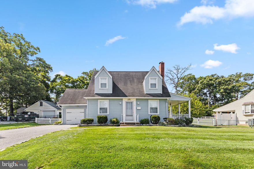 Maryland's Local Brokerage proudly presents 43 Oakway Road. This charming Cape Cod offers the perfect location and floor plan to launch your lifestyle from. This home is unique, set on a rare double lot nestled in a convenient and highly sought-after community in 21093! Commuting to the local schools and all commuter routes is a breeze and exceptional shopping and dining options are at your fingertips.

Step inside and appreciate the attention to detail and care over the years. The home is move in ready for its next owners. Fresh paint, Hardwood floors and natural light abound. The kitchen is the perfect footprint to update to your taste or enjoy as it is. Cozy up with the wood burning fireplace or enjoy the expansive backyard perfect for kicking a soccer ball or grilling out with friends. You will never have a problem parking or entertaining with ample space for you and your guests.

Two spacious bedrooms and a full bath complete the upper level. The lower level features a half bath and plenty of storage perfect for a rec room, home office or living space.