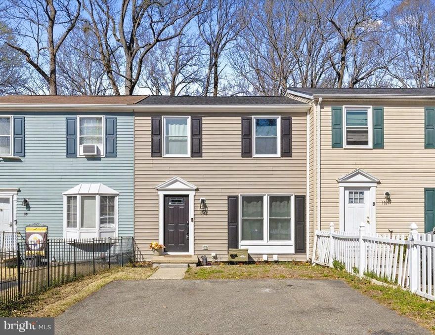 Welcome to 100 Little Creek Lane in La Plata, Maryland. This beautifully updated 4-bedroom, 2-bath home offers a bright and open layout across three finished levels, all with no HOA!

The main level features an open floor plan with a living room, dining area, and an updated kitchen. Lovely quartz countertops, crisp white cabinetry, stainless steel appliances, and refined gold accents, creating a timeless yet modern aesthetic. Recessed lighting with dimmer controls and generous natural light enhance the home’s bright and  airy feel throughout the main level.

Upstairs, you will find three bedrooms and a full bathroom featuring a tub/shower with a waterfall showerhead. The finished lower level includes a fourth bedroom, a full bathroom with a shower, a recreation room, and the tucked away smart washer and dryer units. This level also offers walkout access to the backyard.

 Outside, the property includes a fenced backyard with a covered patio, perfect for relaxing or entertaining. The yard extends beyond the fenced area and includes a gate for access to the additional space.  Recent updates include a NEW ROOF and HOT WATER HEATER in 2025, adding to the home’s move-in ready appeal. 

Conveniently located near Indian Head Rail Trail, shopping, dining, and recreational options, this home also offers an easy commute to surrounding areas or to DC/VA.

Don't miss your chance to see this home. Schedule your tour today!
