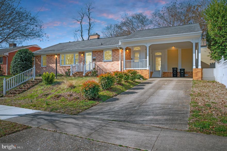 Experience the charm of downtown living in this traditional brick rambler, offering single-level convenience in the quiet and bucolic College Terrace neighborhood in the heart of historic Fredericksburg. Upon entry, natural light highlights the gleaming hardwood floors and the home’s bright, airy palette. The inviting living room features large windows that flood the space with natural light, complemented by a warm fireplace that creates a cozy atmosphere—perfect for relaxation or gatherings. The traditional floor plan includes a well-equipped kitchen with ample cabinetry and matching appliances, ensuring both functionality and style.

The spacious primary suite serves as a tranquil haven, featuring a spa-like bathroom with dual vanities, a garden tub, and large walk-in closets. A rare find in downtown Fredericksburg, this property offers a two-car attached carport and a spacious driveway, providing ample off-street parking—a notable advantage in this sought-after area.

The generous, fenced-in backyard is a sanctuary, ideal for relaxation or intimate gatherings. From the front porch, enjoy serene views of the pond in the park across the street—perfect for unwinding after a long day. With the Fredericksburg VRE station just minutes away, commuting is effortless. Additionally, the property is steps from the Fredericksburg walking trail, Kenmore tennis courts, and various downtown restaurants and boutiques, offering a lifestyle rich in culture and convenience.

Don’t miss this opportunity to own a distinguished piece of Fredericksburg’s heritage, perfectly situated in a prime downtown setting.