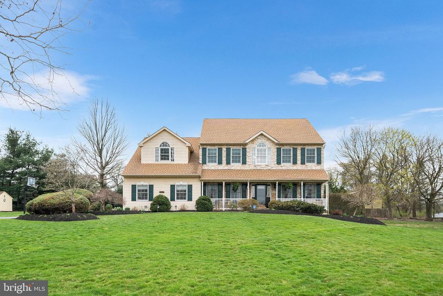 With OVER $150,000 IN UPGRADES, the VALUE of this home coupled with the LOCATION simply cannot be beat! Enjoy the nearby quaint and vibrant towns of Ambler and Doylestown, take your pick of prestigious nearby Country Clubs to join, and take advantage of all the parks, schools, and recreation Horsham Township has to offer! This home is nestled in the sought after Arbour Glen community perfectly situated on the edge of Horsham and Upper Dublin Townships. Enter onto the Covered Porch to the 2-Story Foyer with its Palladium Window overhead allowing the natural light to flow. There are gleaming REFINISHED HARDWOOD FLOORS leading to the RENOVATED KITCHEN which features Granite Counters, a diamond-shaped Center Island, Tile Backsplash, a Bosch Dishwasher, and upgraded Slow Close Cabinetry with Spec Molding and a Custom-Built Ledge. Enjoy breakfast and family meals by the glass Slider door where you can view all of the SPECIMEN TREES, SHRUBS, and PERENNIALS all year long. The EP HENRY PATIO offers gorgeous outdoor living space and there is also a large SIDE YARD - perfect for a game of ball in the nice weather months. The OPEN FLOOR PLAN offers a seamless way to entertain your guests. The Family Room feels extra spacious with a Tray Ceiling overhead, High Hat Lighting, Custom Half-Moon Windows on either side of the Gas Fireplace, and a Separate Staircase. For a more formal feel, host holiday gatherings and dinner parties in the adjoined Living and Dining Rooms boasting CROWN MOLDING, Custom WAINSCOT, and dimmable Wall Sconces and Chandelier Lighting. You can always work from home in the Downstairs Office which has a Built-In Bookcase and Storage Cabinet for all of your work storage needs. Watch your favorite Sports teams in the FINISHED BASEMENT equipped with a half bath and Surround Sound. Shoot a game of pool or lounge by the bar area. There is also a separate work area to use for improvement projects. Upstairs the Bedrooms are all a nice size. The En-Suite Main Bed/Bath is its own sanctuary w/ His and Her Walk-in Closets and Sinks, an extra large Soaking Tub and Stall Shower, and a new toilet. Enjoy a nice long hot bath after a long day’s work! Bedroom #2 is more like a sitting room and bedroom all in one. It features a beautiful Palladium Window and Desk Area surrounded by Built-ins where you can house your personal collectibles and an array of books. The upstairs hall bathroom has dual sinks and a new toilet. Additional notable upgrades include a NEW HOT WATER HEATER and a top of the line NEW HVAC SYSTEM w/Air Scubber and whole house Air Cleaner, a Wireless Honeywell Programmable Thermostat, NEWER WOOD WINDOWS, NEW GARAGE DOORS, and UPGRADED EXTERIOR SHUTTERS. NOTE: Please refer to the Highlight and Upgrade sheet for a full list of amenities. Make your appointment today… this one will not last!! Showings begin Thursday April 10th at 9:30am.