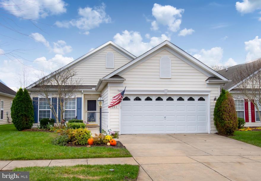 Bad luck for the buyer, good luck for you... buyers home sale fell through so this gem is back on the market.... A must see home in the most sought after 55+ community in Queen Anne's County.  Symphony Village is totally complete, no disturbance from other homes being constructed, no waiting for amenities to be completed while you still pay HOA fees.  This beautiful Bach model home features 3 bedrooms and 2 full baths all on one level.  The updated gourmet kitchen featuring gorgeous granite counters will cater to the most demanding chef in the family.  Relax either in your living room with morning sun or your family room  or patio with the afternoon sun.  This home also features a walk-in tub in the master suite, a rare find in Symphony Village.    Take a tour of this home through Matterport   https://my.matterport.com/show/?m=YNaoS1tS89R&mls=1