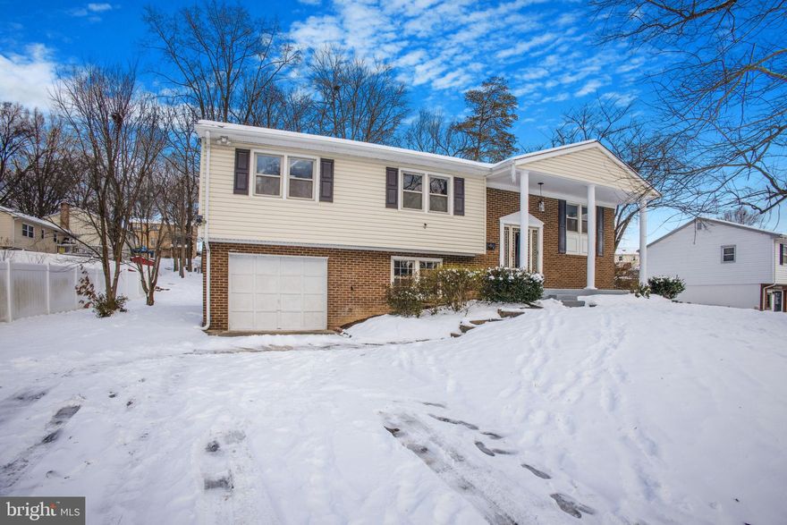 Beautifully renovated 4 bedrooms, 3 full baths home. Featuring New floors, fresh paint, new kitchen cabinets, Quartz countertops, with stainless steel appliances. Update bathrooms and light fixtures. Basement with huge Rec room and Laundry room. Large backyard with deck. New HVAC and water heater. Convenient Location, close to DC. Owner is licensed Virginia agent. Buyer to verify all tax info, sq footage, etc.