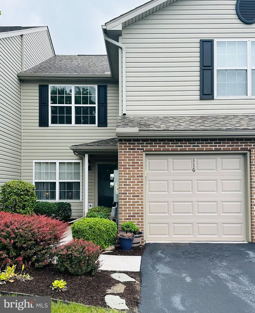 Don't miss this amazing 3 Bedroom, 2 Bath condo located in the Pinnacle.  Conveniently located just off Rt 39 less than 2 miles from Hershey Park.  Gorgeous new luxury ceramic plank flooring and Paint plus new appliances in the kitchen.  Gas fireplace, balcony overlooking the open grass area and amenities.  The Primary Bedroom has a full bath and walk in closet, the 2nd and 3rd bedroom also have walk in closets and share a full bath with tub/shower.  The well equipped kitchen is bright and open and has granite countertops  and new appliances. Laundry room with extra storage.  Brand new Gas heat and central air.  The community offers an inviting inground pool, fitness center, tot lot and sports courts.  Carefree living at its best in a convenient location walking distance to Grocery store, gas stations, bank, pizza and coffee shop.