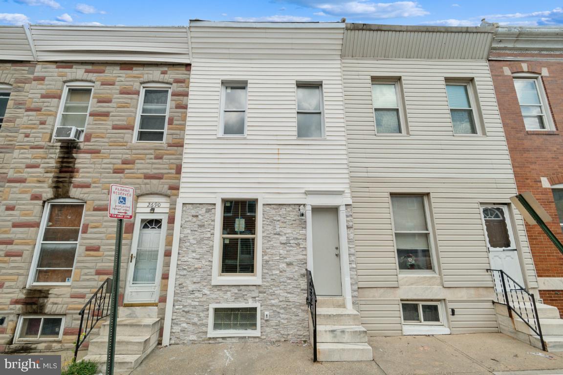 Welcome to 2688 Dulany Street in Baltimore. The expansive main level boasts gleaming hardwood floors and welcomes you at the front entrance throughout the entire level. Just renovated and move-in ready, this home offers 3 Bedrooms upstairs along with 1 Full Bathroom. The Lower Level of the home is unfinished yet offers 9+ foot ceilings - perfect for storage or future finished living space. All new Roof, HVAC, Electrical, HWH and more. Fenced in Rear Yard with upper rear BR balcony. Don't hesitate on this one - schedule a showing today!