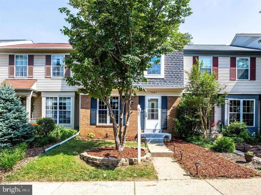 Must see this beautiful Move-in ready 3 Bedrooms, 3 Full bath & 1 Half bath, interior townhome backing to private woods. Professionally painted with neutral colors, a granite countertop, stainless steel appliances, and French Door access to a large Deck with stairs to the back yard.  Fully finished basement with a full Bath, large family room with a wet bar, a bonus room, two French Door walk-out access to a spectacular Patio Deck, and a very private backyard and woods.  New carpet on the second floor, spacious master bedroom with master Bath, two additional Bedrooms, and a hallway bath. Newly painted throughout, with recessed lights. Great commuting location: close to Metro, 270, 370 & Beltway.