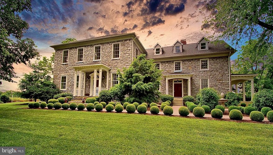 Historic Rockland Estates in Washington County MD is a Hidden Gem and is as Beautiful as Ever!! This 25.5 Acre Estate is Boasting a Brand New Roof, New Deck off the Sun Room, New Driveway Apron and Gravel Grading & Manicured Lush Landscaping of the Grounds and is ready for it's New Owners!! As a  former Wedding and Special Events Venue Rockland is Ready for Bookings.  The New Owners just need to contact the County.   This amazing property has so many uses!  Will your new Business Venture Be It?  Go to www.9030SharpsburgPike.com for additional information.  Welcome to Rockland Estates!! Considered by many as "The most refined home in Washington County" this Tidewater Mansion was Built in 1803 by Colonel Frisby Tilghman (1773-1847), Son of Maryland's first Attorney General, James Tilghman. This magnificent property so rich in history is centrally appointed among 25.5 green picturesque acres, features 10,000+ square feet of total living space which includes 7 Bedrooms, 3 1/2 Baths, 8 Fireplaces and what is known as Washington County's Largest Bank Barn. Just over an hour from Washington DC, Rockland has undergone extensive renovations which include Central Air Conditioning, a remodeled Kitchen, two fully renovated Luxurious Full Baths, expansive 3,000 Bottle Wine Cellar, milk barn converted for catering and/or office space and beautifully landscaped grounds with Formal Gardens and Walkways which include the planting of over 300 Trees and Shrubs. Zoned Agricultural, this Estate is one of the few Farms and Historic Properties in Washington County with Approved Liberal Zoning Permits for Events, including Weddings. Offering Historic Elegance and Modern Luxury, Rockland Estates is in a Class all its Own! By Appointment Only and Proof of Financial Capability.