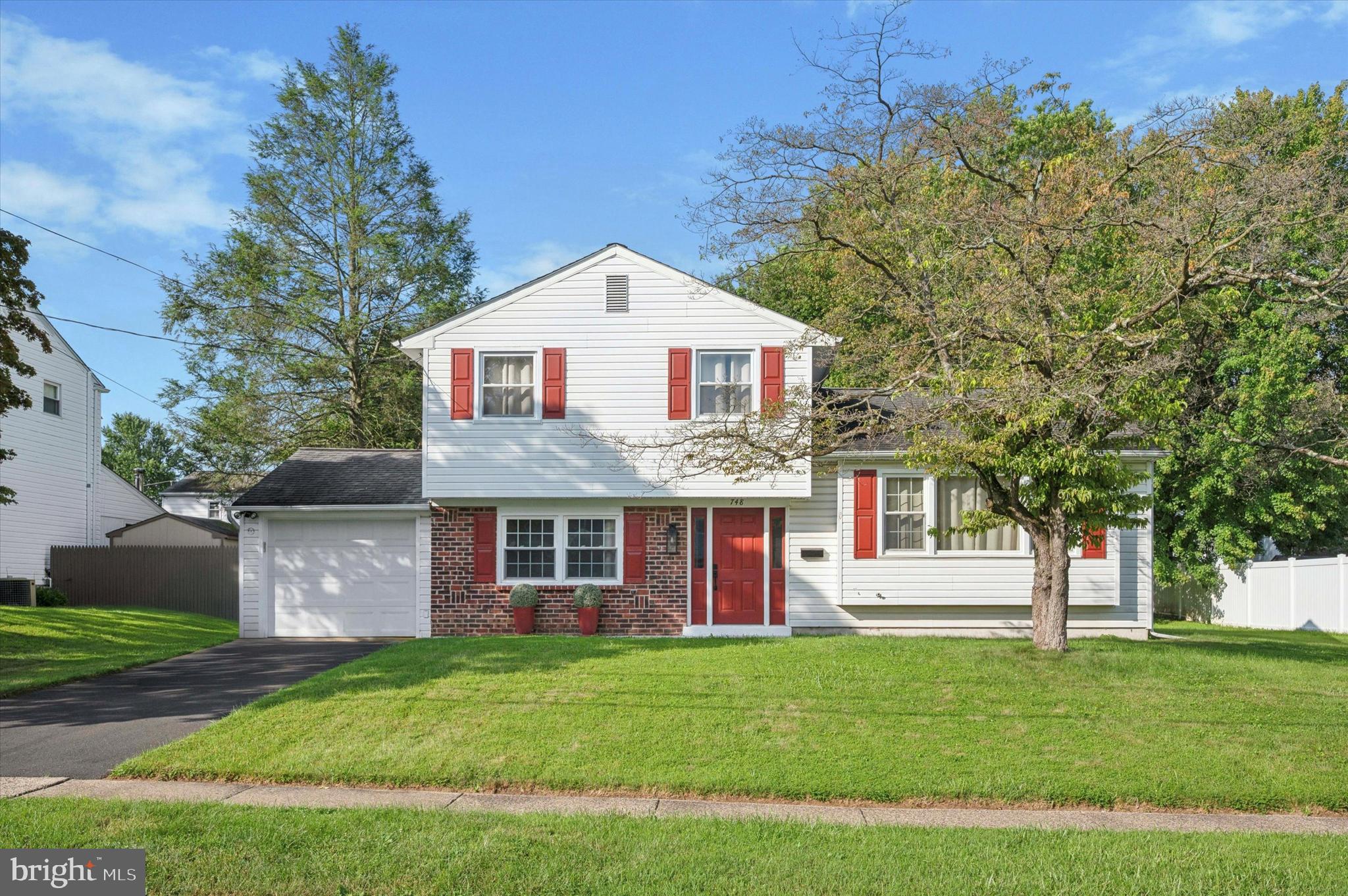 The property features a very generous-sized living room with a bay window and a good-sized dining room, an updated kitchen with d/w, a microwave, garbage disposal, plenty of wood base and overhead cabinets, and a ton of counter space. The dining room exits to a rear deck and a beautiful rear yard. A few steps up to 3 good size bedrooms and a full 3 piece hall bathroom. The lower level features a family room, spacious laundry room with powder room, and exit to the rear yard. One car front garage, a lovely tree-lined street, close to all major roads, shopping areas, and public transportation. The Seller will need a 30 day leaseback after closing.
