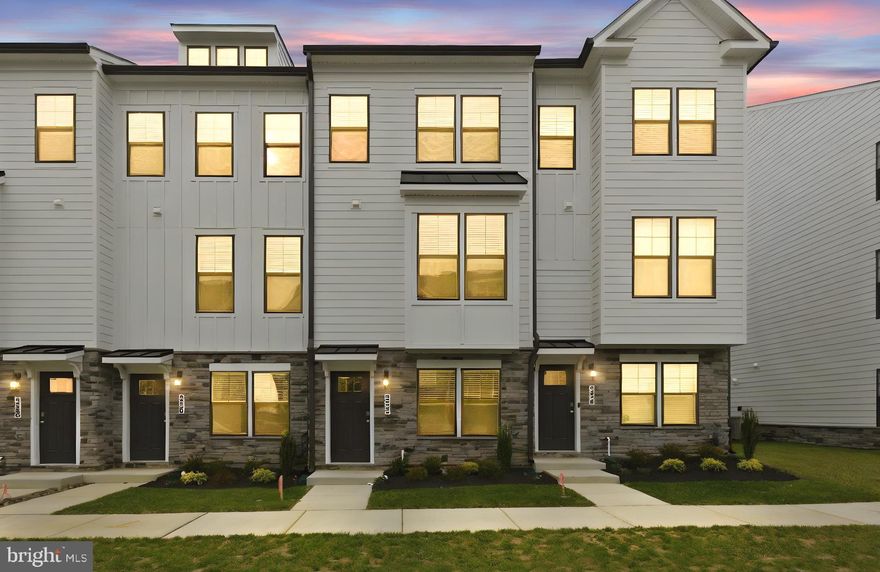 Welcome to this stunning, BRAND-NEW 4-bedroom, 4-full-bathroom townhome in the highly sought-after Renn Quarter community of Frederick.

* Located in one of the city’s hottest master-planned neighborhoods, this home stands out with unobstructed open-space views—a rare find compared to the more crowded rows nearby. Residents enjoy access to top-tier amenities: clubhouse with gym, swimming pool, tot lot, and a scenic riverwalk along Carroll Creek that leads directly to downtown Frederick — all INCLUDED in the rent.

* The urban-style Carlton model offers a truly unique layout with FOUR bedrooms, each featuring its own private full bathroom:
  - Entry level: Bedroom/office with its own bathroom and convenient access to the rear-entry garage.
  - Main level: Bright and open living space with LVP flooring, a large deck, and an upgraded kitchen with quartz countertops and stainless steel appliances. A second bedroom with a full bath (accessible from both the bedroom and the hallway) completes this level.
  - Upper level: Two spacious bedrooms, including a primary suite with a large walk-in closet, plus a full-size laundry area.

* Additional highlights include a garage with wide driveway, EV charger installed, and a sizable deck perfect for outdoor relaxation.

** Streamlined application process with responsive, supportive and tenant-focused owners.  Be the first to live in this beautiful home. Available NOW!