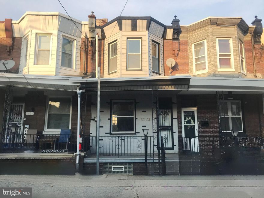 Great opportunity for this spacious two brick row home located in the Frankford section of The property features an open front porch great for relaxing after a long, a spacious living room, a dining room, and a kitchen with walk-out access to a fenced-in rear yard. Upper level offers three generously sized bedrooms with ample closet space and a three-piece hall bath. The full unfinished basement with powder room, provides plenty of storage space, or can be finished for additional living space, and there is ample on-street parking. Conveniently close to local shopping, transportation, and minutes away from major roadways.