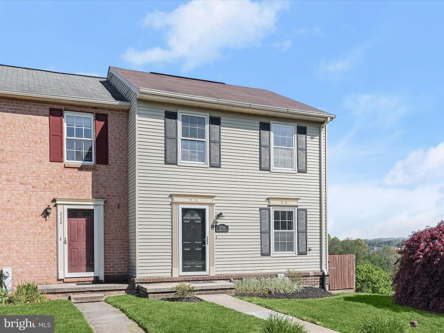 Welcome to this charming end-unit townhouse nestled in the sought-after Caroll Meadows Community of Westminster. Step inside and be greeted by an inviting open floor plan adorned with stunning hardwood floors, offering seamless access to the expansive deck where you can unwind while enjoying serene views of the fenced yard and meticulously landscaped grounds.  The heart of the home, the gourmet kitchen, beckons with its gleaming granite countertops, complemented by 42-inch cabinetry, a decorative backsplash, and top-of-the-line stainless steel appliances, promising to elevate your culinary experiences.  Retreat upstairs to discover the serene primary bedroom featuring a spacious walk-in closet, plush carpeting, and a soothing ceiling fan for added comfort. Two additional bedrooms offer ample space for rest or play, accompanied by a well-appointed hall bath.  The lower level presents a versatile family room, perfect for entertaining or relaxation, complete with a full bath, luxurious vinyl plank flooring, and convenient access to the patio, ideal for outdoor gatherings. Secure storage ensures all your belongings are organized and easily accessible.  Convenience is key with this home's location, offering easy access to major commuter routes such as I-695, MD-140, and I-795, making your daily travels a breeze.  Don't miss the opportunity to make this your dream home – schedule your showing today and experience the epitome of comfortable living in Westminster!  Updates: Paint, Carpet