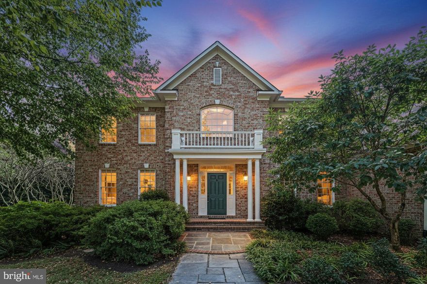 Immaculate move-in ready, Sekas custom built home nestled in the desirable Hunting Hills community, beautifully sited on a private 1.06 acre lot including two outlots, with the potential for a swimming pool. This home features 5 bedrooms, 4.5 bathrooms, and 6,633 square feet of living space across three levels. Step inside to a welcoming  two story foyer entrance with curved staircase, elegant living room, formal dining room, and a spacious family room with a cozy fireplace. The gourmet kitchen is a chef’s dream, featuring a large center island with bar-seating option, granite countertops, under cabinet lighting, wall oven, butler’s pantry, and a generous breakfast area with direct access to the deck. The main level also features a powder room and a private bedroom or study, complete with its own ensuite bathroom and closet. Retreat upstairs to the luxurious owner’s suite with a tray ceiling, fireplace, two walk-in closets, and a spa-inspired en suite bath with dual vanities, a soaking tub, and a tiled walk-in shower with a frameless glass door. Three additional bedrooms include one with a private en suite bath and two sharing a Jack and Jill bath. A convenient upper level laundry room adds everyday ease, while a second staircase provides direct access to the rear of the home. Unfinished walk up lower level holds endless potential, whether it be for a gym, play area, or media room. Enjoy serene outdoor living with a deck, expansive patio, and professionally landscaped grounds. The grounds are beautifully landscaped with native trees, shrubs, and perennials that attract abundant birds and butterflies. A three car side loading garage and spacious driveway offer plenty of parking. includes 240 VAC wiring placement for an EV charger. Walking paths in the neighborhood with low traffic. Located close to shops, dining, major commuter routes, and the Metro. Nearby Oakton Elementary, Thoreau Middle, and Oakton High School pyramid.