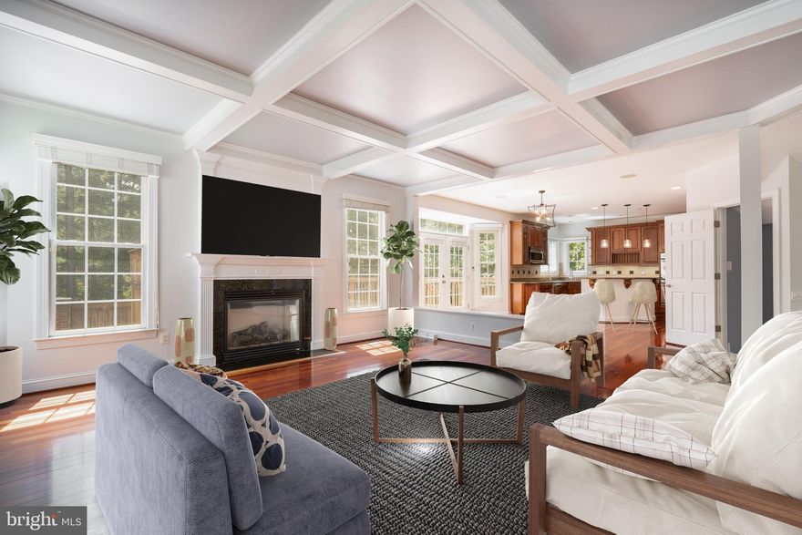 Welcome to this luxury 5BR/4.5BA, 2 CAR Garage single family home with a fully finished basement including media room, and full wet bar. Plenty of room for everyone with over 4800 finished square feet of living space over 3 levels. Enter the house at the main entrance with large welcoming foyer with beautiful premium Porcelain tiles and formal living and dining room. The main level features include the incredible openness of the foyer area that leads to 2 columns separating the foyer and the living room, the living room and dining room. The open feeling continues to a cozy great family room with fireplace, a private office with a French door, the chef will appreciate the large Gourmet kitchen with beautiful Custom Cabinetry, including a Gas Cooktop, Double Wall Oven, huge custom center island with Granite all around including Brazilian Cherry hardwood floors. There is a welcoming large deck facing Telegraph Road. On the upper floor, you’ll find a large Owner’s Suite with HIS and HERS Walk-In Closets, a seating area with a Fireplace. The Owner’s Bath includes a large Jacuzzi jetted Tub, Separate glass enclosed Shower and Dual Sink Vanities. This upper level also has three additional large bedrooms and two full bathrooms, two connected by a jack and jill bathroom and then another hall bathroom in the hallway, and a private living space. The fully finished walkup basement has 9’ ceilings, Media/Theatre Room with custom built-in wall surround sound speakers and 120’’ projector screen, Huge Rec Room, a full wet bar with wine cooler, dishwasher, microwave and a large granite countertop, Specious Bedroom with Full Bath. This home is sited in a prime location, in a small quiet enclave of homes, and is only minutes from all major commuter routes, Metro, always popular Wegmans, Fort Belvoir, Kingstowne, walking distance to the schools and the new Amazon Fresh store. Other features include: 2-zone HVAC system (New), 2-fireplace, security system and the tasteful light fixtures and audio speakers, pool table, gym equipment, Media Room equipment  and furniture.