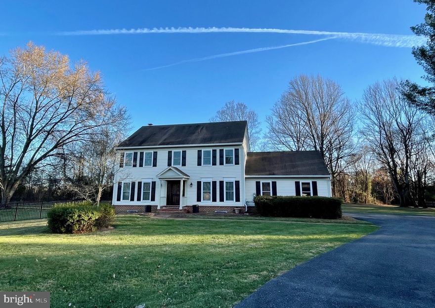 Open House CANCELLED 2/23/25 due to a  Ratified Contract.   BEAUTIFULLY UPDATED ORIGINAL OWNER HOME, custom built by a Builder as their own home.  Nearly one  Acre of level land  located on a cul-de-sac with a partially fenced  side yard. 4 Bedrooms, 2 full baths, 2 half baths, 3 finished levels, approximately 3500 finished square feet, 2 car side load garage with ingress/egress to lower level and  a large deck. Remodeled Kitchen and Baths in 2024, Stainless Steel Refrigerator, Cook-top and Double Ovens, LVT flooring on upper & lower level, new Well Water Holding Tank Hot Water Heater & Filtrene whole house water filter, smoke & carbon dioxide detectors (2024), Aprilaire Dehumidifier (2023),  Windows &  Sliding Glass Door in Family Room (2020), Gutters (2018), IPE Deck Flooring (2017) 25 Year- Asphalt Shingle Roof (2013). Septic System cleaned and inspected in December 2024.  Large driveway can accommodate approx. 8 cars.  SUNRUN Solar Panels and lease convey - $161.97/month with direct deposit,  average monthly savings from 10/23-10/24 is  $280 per month- documentation is included in the disclosure package in Bright MLS.
Owner has planted numerous perennials around the property which rotate and bloom throughout Spring and Summer creating Beautiful Vistas!