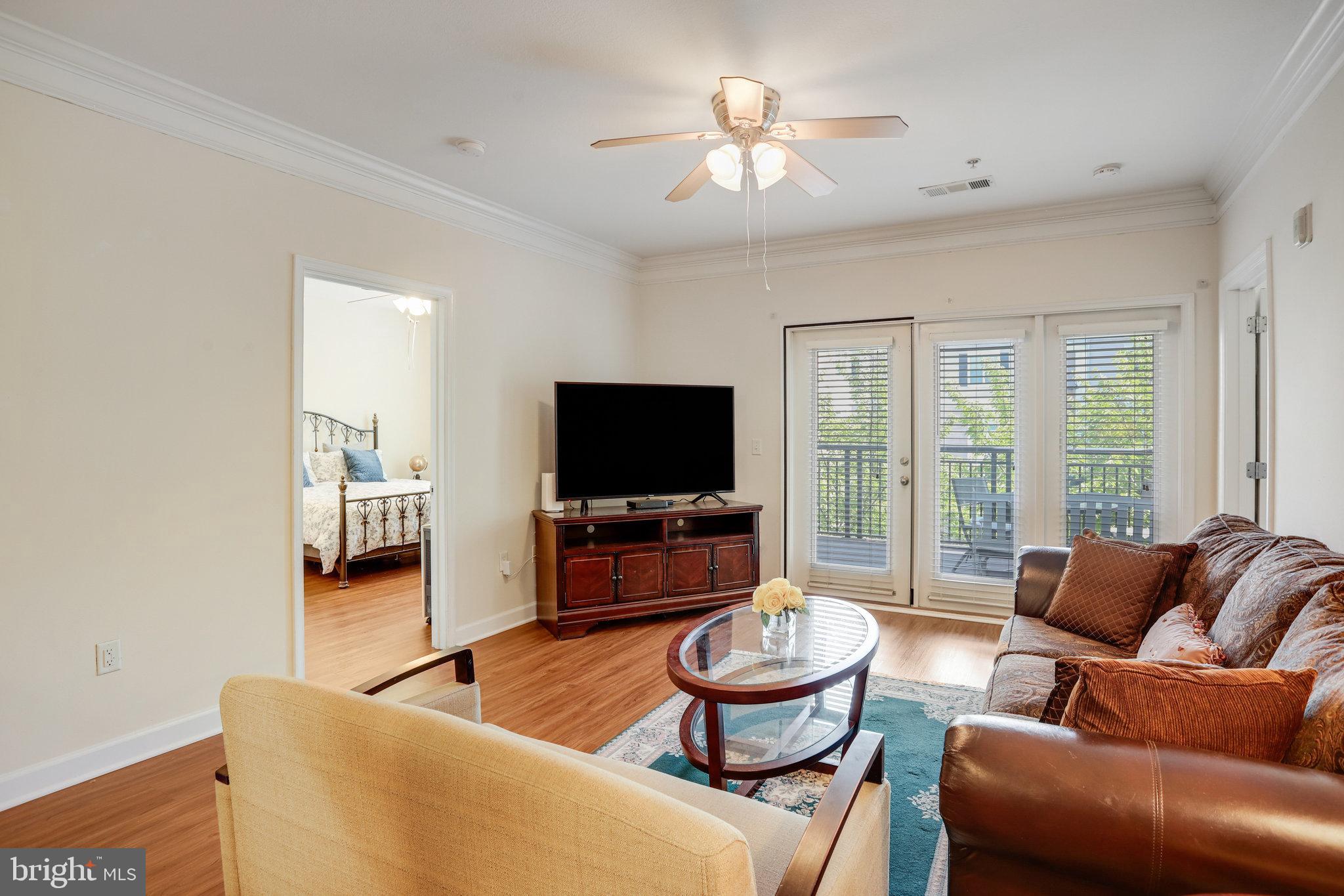 ***FULLY FURNISHED*** 2BR/2BA at the popular Fitz at Rockville Town Center. Dual master suites w/ample walk-in closet space. Separate laundry room w/full size washer & dryer and shelving for storage. Huge balcony looking out to garden and pool. Amazing amenities including Outdoor Pool, Gym, Theater Room, Party Room w/pool table, ping pong, and kitchenet. Two (2) assigned garage spaces and FiOS TV & Internet are included in rent. Tenant pays all utilities. Walk to Metro & Rockville town center, grocery stores, shops, restaurants, movie theater, library, weekend farmer's market. Easy commute to NIH or DC, minutes to I-270.