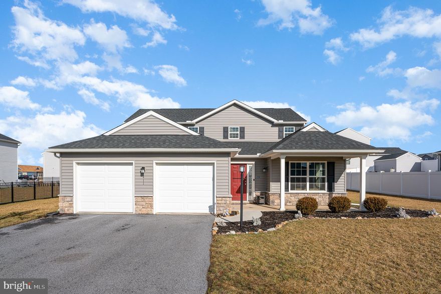 Welcome to the stunning New Windy Heights community, nestled in the desirable Northern School District.  This beautiful home boasts 4 spacious bedrooms and 3.5 baths, offering a perfect blend of comfort and style.  The open floor plan creates an inviting space, ideal for both daily living and entertaining.  The chef's kitchen features a large walk-in pantry, perfect for all your culinary storage needs.  Enjoy the convenience of two luxuriously primary bedroom suites, one on each floor, both with walk-in closets for ample storage.  Two additional flex rooms, one on each level, provide  versatile spaces that can be customized to suit your needs- whether it's a home office, playroom, or exercise area.  The finished basement offers even more living space, ready to be transformed into a media room, game room, or whatever you envision.  With ample space, modern amenities, and a thoughtful layout, this home truly has it all.  Make it yours today!