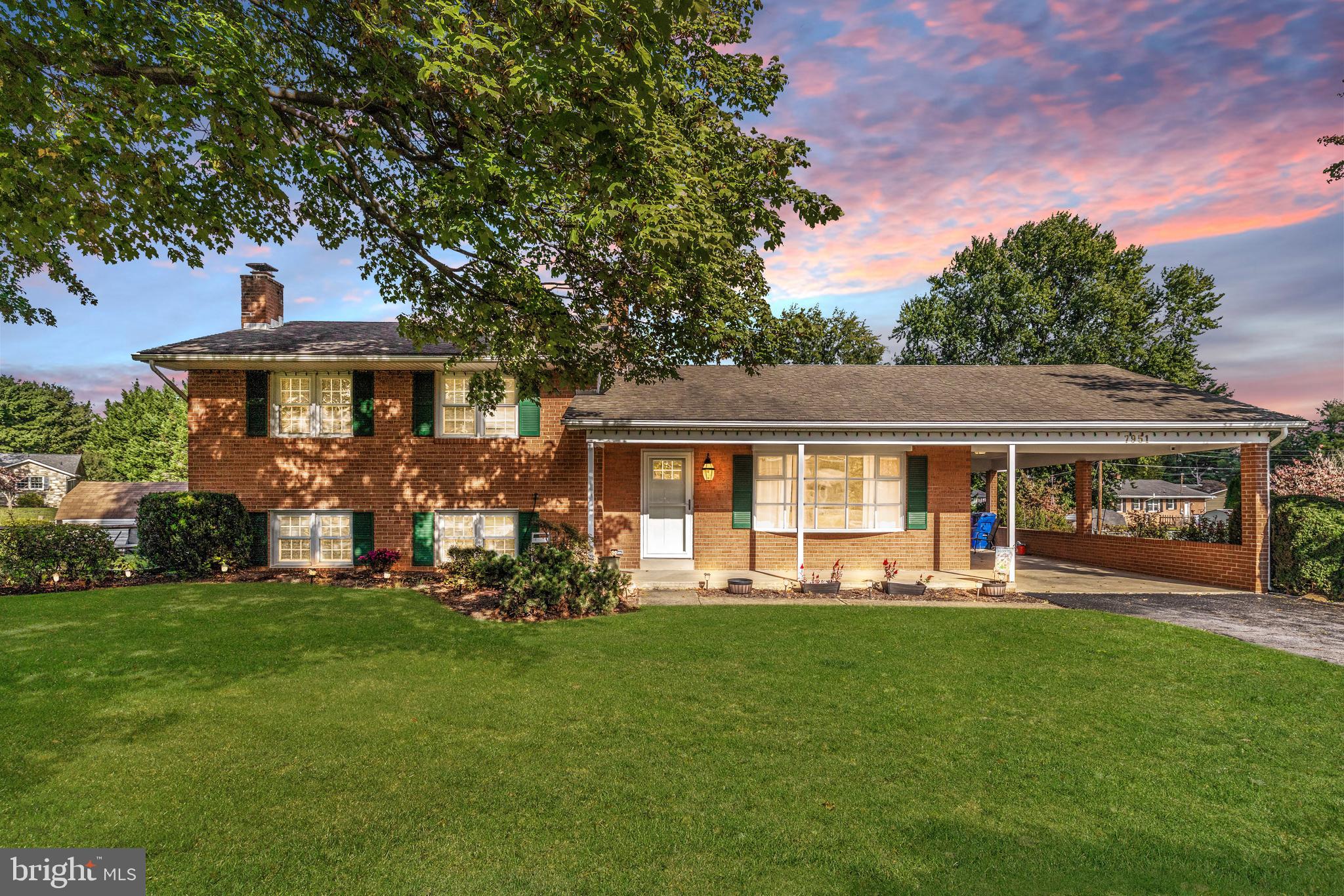 Welcome to this charming four-bedroom, two-and-a-half-bath home featuring a warm and inviting layout. Hardwood floors span the main and upper levels, while the kitchen is outfitted with newer appliances. The spacious lower-level recreation room is ideal for gatherings.  This level also includes a fourth bedroom and half bath, offering a private retreat for guests or extended family. A second lower level provides abundant storage options. Outside, the fenced backyard is perfect for pets, play, and entertaining. Situated on a generous corner lot, this home seamlessly combines comfort, updates, and practicality.  Close to major commuting routes, shopping and downtown Frederick.  Don't miss your opportunity to make this house your next home!