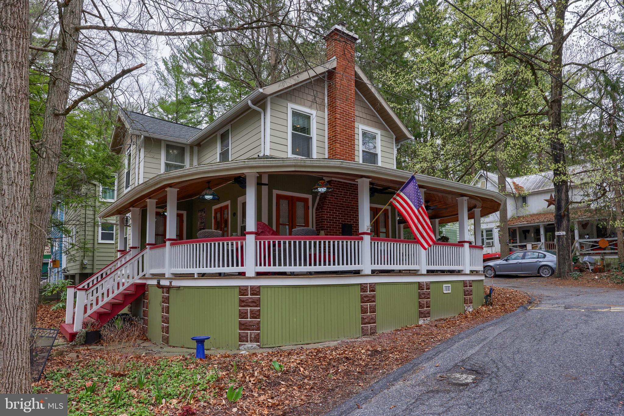 Charming 2-Bedroom Cottage in the Heart of Mt. Gretna's Campmeeting
Situated on the corner of Boehm and 3rd this enchanting 2-bedroom cottage offers a perfect blend of modern comfort and classic charm. With custom features throughout you will discover features including, hardwood floors throughout, propane fireplace, vaulted beadboard ceilings, pocket doors, custom cabinetry, 2 spacious bedrooms, vaulted beadboard ceilings, custom pocket doors & French doors, a huge granite kitchen island, tilt-in windows for easy cleaning and central air conditioning,
Enjoy the outdoors from the extensive wrap-around porch, where you can relax or entertain. Four custom French doors open directly onto the porch, creating a seamless indoor-outdoor experience.
Whether you're seeking a seasonal retreat or a year-round haven, 211 Boehm Ave is a rare gem that offers the perfect balance of comfort, style, and location
Added bounus!!! **Parking for 2 vehicles